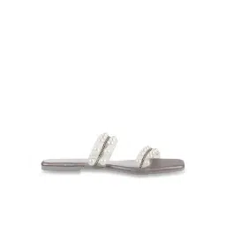 Metro Women's Gun Metal Casual Sandals-picture-31