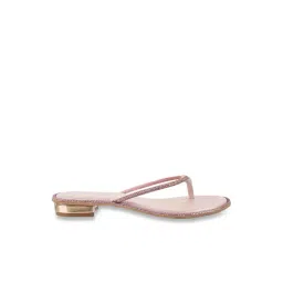 Metro Women's Rose Gold Thong Sandals-picture-34