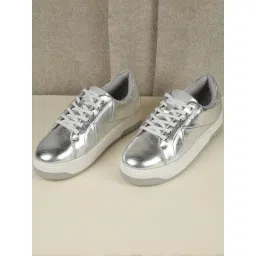 Metro Women's Silver Sneakers-picture-19