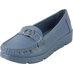 metro Women's Slip On Closure Casual - Loafers with Flat Sole-picture-33