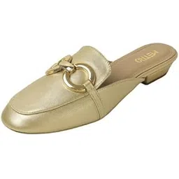 metro Women's Synthetic Leather Flat Fashion/Ethnic Mule Shoes-picture-54