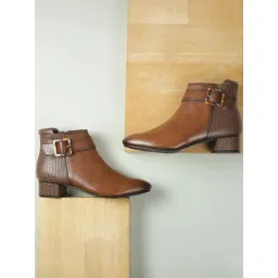 Metro Women's Tan Boots-picture-11