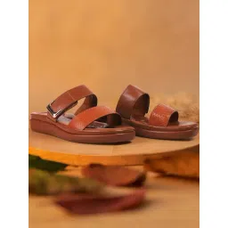 Metro Women's Tan Slides-picture-15