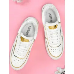 Metro Women's White Sneakers-picture-42