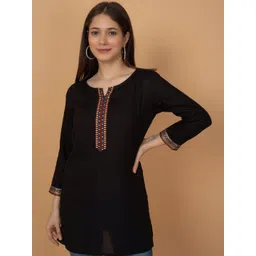 Metronaut Embroidered Ethnic Top-picture-30