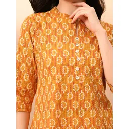 Metronaut Floral Print Cotton Top image 4