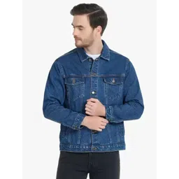 metronaut Full Sleeve Solid Men Denim Jacket-picture-16