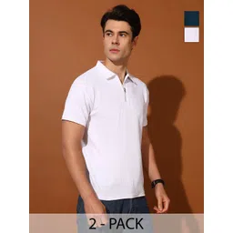 Metronaut Men 2 Polo Collar Pockets T-shirt-picture-27