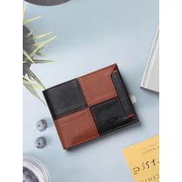 Metronaut Men Colourblocked Two Fold Wallet-picture-29