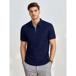 Metronaut Men Solid Polo Collar T-shirt-picture-36