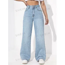 Metronaut Women Comfort Wide Leg Jeans-picture-13