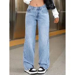 Metronaut Women Comfort Wide Leg Jeans-picture-15