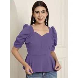 Metronaut Women Sweetheart Neck Top-picture-15