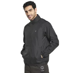 METTLE Black Full Sleeves High Neck Jacket image 3
