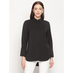 METTLE Black Regular Fit Shirt-picture-37