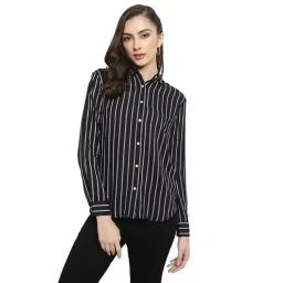 METTLE Black Striped Shirt-picture-26