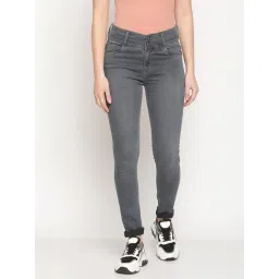 METTLE Charcoal Grey Skinny Fit Jeans-picture-13