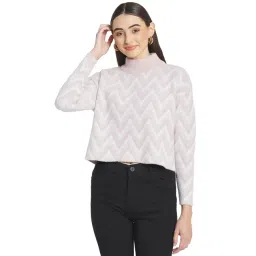 METTLE Lilac & Grey Printed Pullover-picture-23