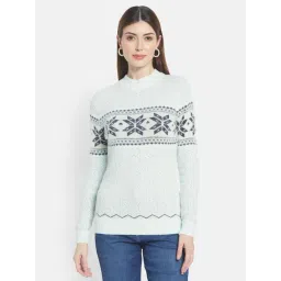 METTLE Mint Green Printed Pullover-picture-46