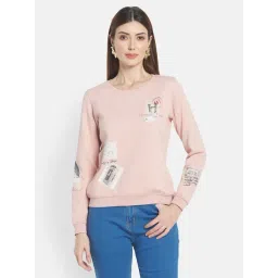 METTLE Pink Printed Sweatshirt-picture-39