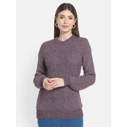 METTLE Women Maroon Pullover-picture-20