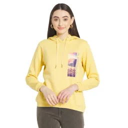 METTLE Yellow Graphic Print Swearshirt-picture-10