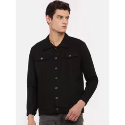 Mevan Men Black Outdoor Denim Jacket-picture-17