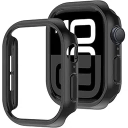 Meyaar Hard PC Bumper Case for Apple Watch Series 10,Ultra-Thin Protective Cover Frame [NO Screen Protector] for iWatch Series 10 (Black, 42 MM)-picture-22