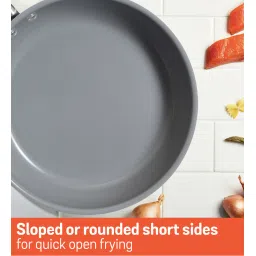 meyer Anzen 10.2 Inch Ceramic Coated Grey Aluminium Frying Pan image 3