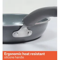 meyer Anzen 10.2 Inch Ceramic Coated Grey Aluminium Frying Pan image 4