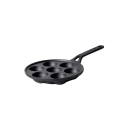 Meyer Black Pre Seasoned Cast Iron Appam Pan - 20cm-picture-17