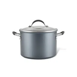 Meyer Circulon A1 Black Aluminium Stockpot with Lid-picture-39