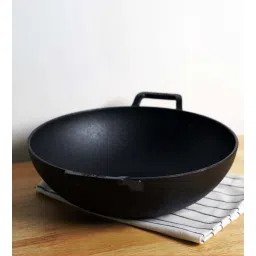 meyer Pre Seasoned 8 Inch Black Cast Iron Kadhai-picture-33