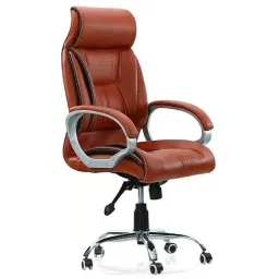 Mezonite High Back Brown Leatherette Office Executive Chair KI722-picture-25