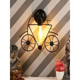 MFD HOME FURNISHING Black Solid Traditional Armed Sconce Lamp-picture-27