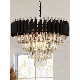 MFD HOME FURNISHING Blue & Brown Quirky Ceiling Lamp-picture-14