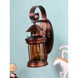 MFD HOME FURNISHING Copper-Toned Wall Lamp-picture-37