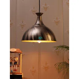 MFD HOME FURNISHING Gold-Toned Self Design Quirky Hanging Light-picture-41