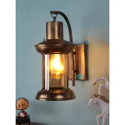 MFD HOME FURNISHING Gold-Toned Traditional Wall Lamp-picture-52