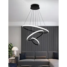 MFD HOME FURNISHING White & Black Quirky Ceiling Lamp-picture-38