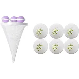 M.F.H Washing Machine Floating Lint Mesh Bag Hair Filter Net Pouch Washing and 6 Pcs Shoe Deodorizer Balls – Odor Eliminator for Shoes, Gym Bags, Lockers & Sports Gear (Pack of 2) Combo-image-12