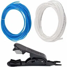 mg water solution RO Pipe Tube Cutter with Pipe Tube 4 mtr White 4 mtr Blue Tube Diameter 1/4" Solid Filter Cartridge-picture-21