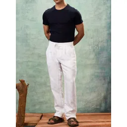 MH&Y Men Comfort Mid-Rise Relaxed Fit Trouser-picture-26