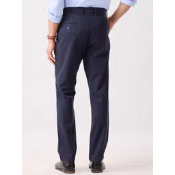 MH&Y Men Comfort Relaxed Fit Mid-Rise Chinos image 2