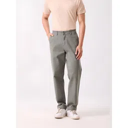MH&Y Men Relaxed Fit Mid-Rise Trousers-picture-32