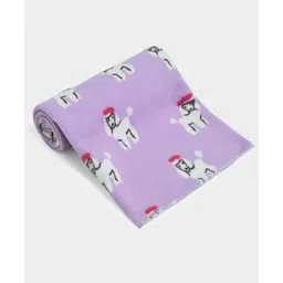 Mi Arcus Premium Knitted Printed Ultra-Soft Pre Winter Blanket - Lilac-picture-35