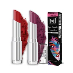 MI FASHION Set Of 2 Creamy Matte Bullet Lipstick - 3.5 g Each - Shade No - 10 - 27-picture-17