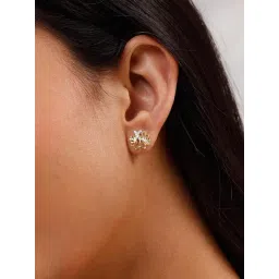 Mia by Tanishq 14k (585) Diamond Yellow Gold Earrings for Women-picture-13