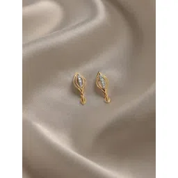 Mia by Tanishq 14k (585) Diamond Yellow Gold Earrings for Women-picture-28