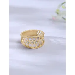 Mia by Tanishq 14k (585) Yellow Gold and Diamond Honey Glow Casual Rings-picture-35
